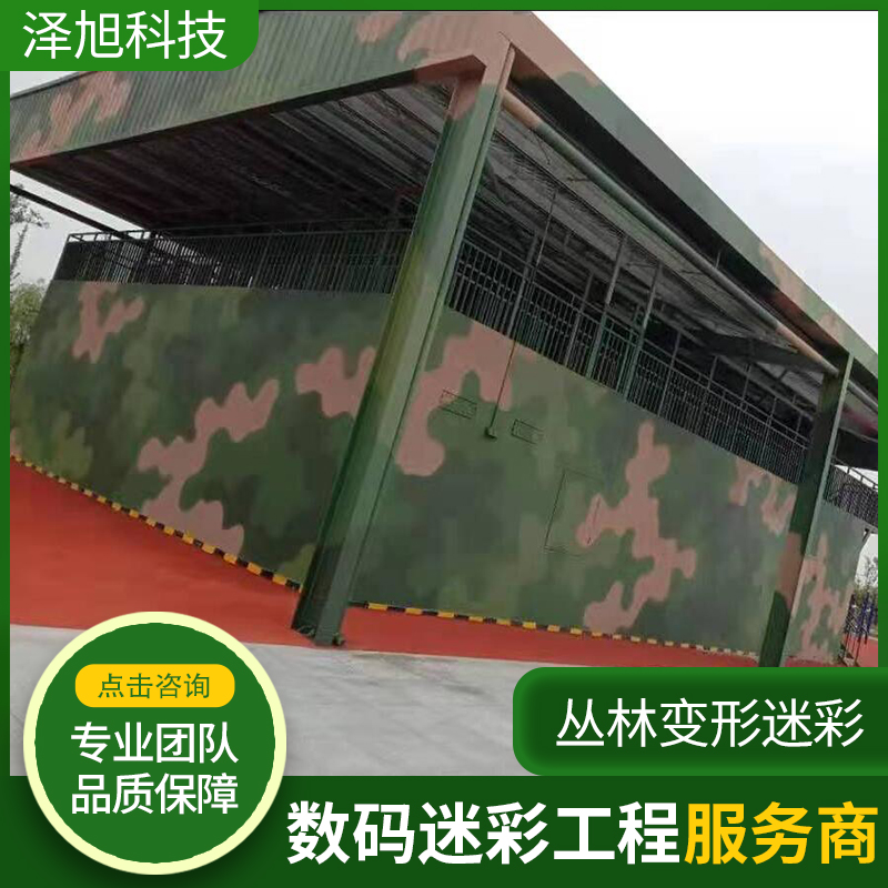 叢林變形迷彩噴涂